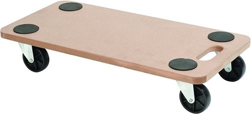 Transportroller D.75mm 200kg L590mm B290mm Ku.4 Antirutsch-Pads
