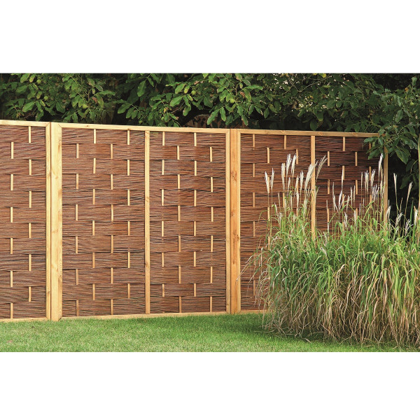 willow fence Holm K-frame 180x180cm