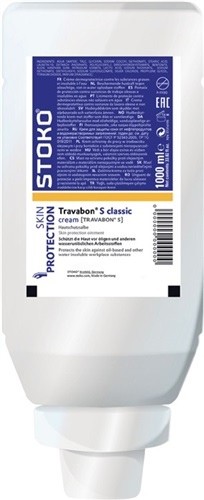 Hautschutzsalbe Travabon S classic 1l silikonfrei.parfümiert Stoko