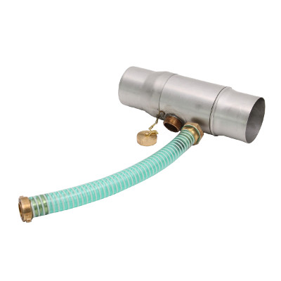Uginox FTE Madema rainwater collector 80mmØ with hose connection