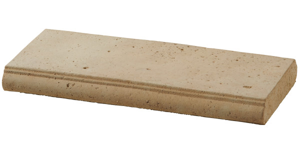 Abdeckplatte Travino Walling 50x23x5cm sandstein. strukturiert