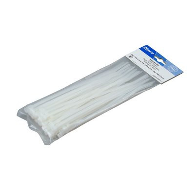 Kopp cable ties assortment transparent 100/150/200mm 75 pieces