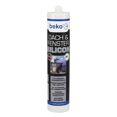 beko Dach- & Fenster-Silicon 310 ml silbergrau