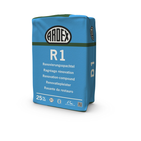 Ardex R1 renovation filler 25kg bag
