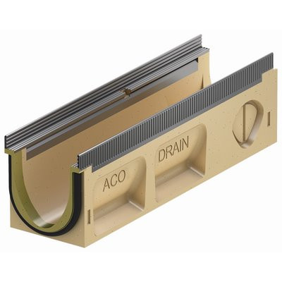 ACO Drain Multil. Sealin Rinne V100S 0.1 - o. Gefälle 50cm STVZ