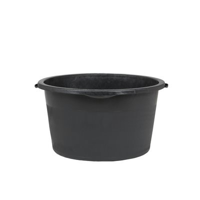 Mörtelkübel PE schwarz Profi-Line 65l TÜV geprüft, rund