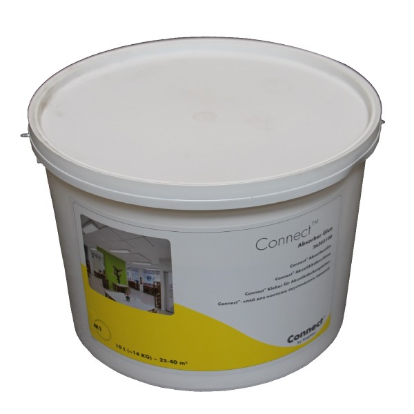 S.G. Ecophon Connect Kleber 10 L Verbrauch: 0.25 - 0.4 l / qm