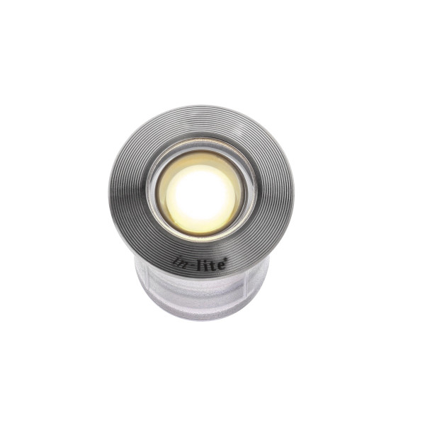 in-lite Einbauleuchte LED Fusion 22 RVS 12V 0.25W Ø22mm warmweiß