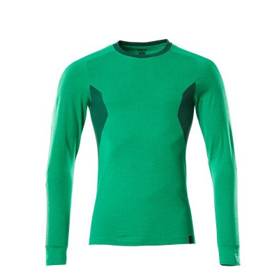 MASCOT® Accelerate T-Shirt long sleeve grass green/green - size L ONE