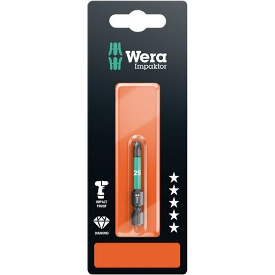 Wera 867/4 IMP DC SB Impaktor Bits 1x TX 20x50mm 1/4"-Sechskant