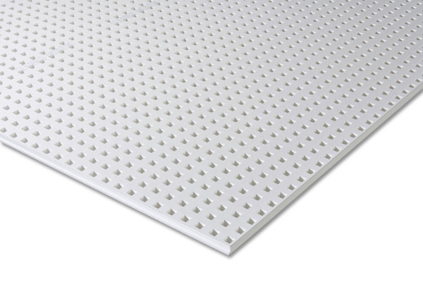 Knauf Cleaneo Akustik linear 8/18R 1188x1998x12.5mm schwarzes fvz