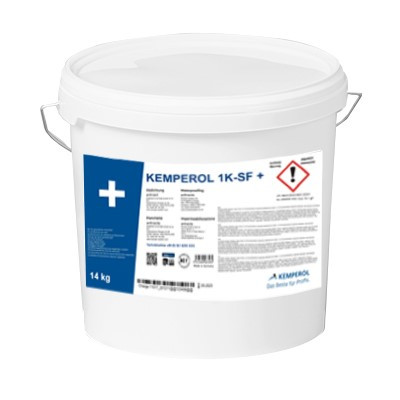 KEMPEROL® 1K-SF + Abdichtung 14Kg Gebinde anthrazit
