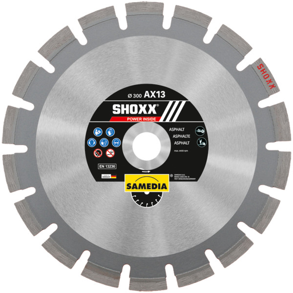 Samedia Dia-Trennscheibe SHOXX AX13 Ø450x25.4mmx13mm
