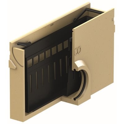 ACO Self® Einlaufkasten o. Rost m. Ablauf DN100 500x118x300mm