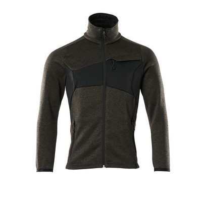 MASCOT® Accelerate Strickpullover m. Reißver. danthrazit/schwarz - Gr. S