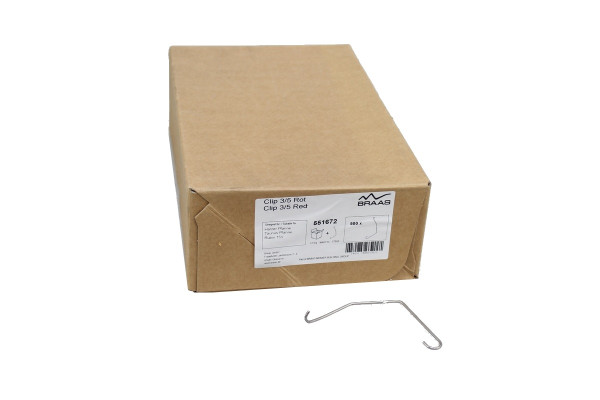 Braas SturmClip 3/5 braun TE Windsogsicherung f.Tegalit