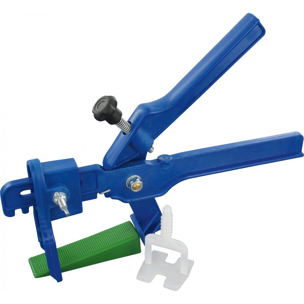 Triuso Nivelliersystem 2mm 331-tlg. 250 Gewindel. 80 Keile 1 Zange