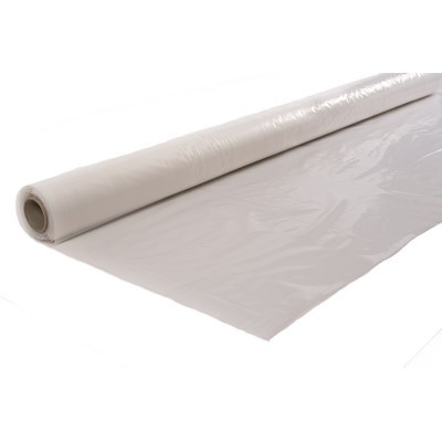 Hammerl PE-Baufolie transparent klar 30my 2x100m