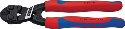 KNIPEX CoBolt® Kompakt-Bolzenschneider 200mm schwarz atramentiert - 71 02 200