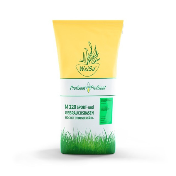 WeiSa Sport- u. Gebrauchsrasen M 220 - Profiqualität 10kg Sack