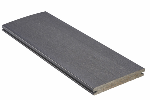 NIF WPC-Diele Exklusive 3.00 m 21x162 mm basaltgrau Massiv