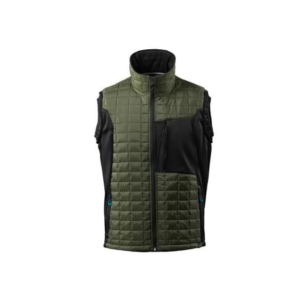 MASCOT thermal vest with CLIMASCOT® moss green/black 3XL