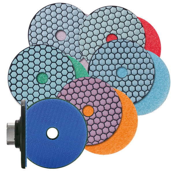 Diewe Polierscheibe Velcro K200 Durchmesser 100 mm