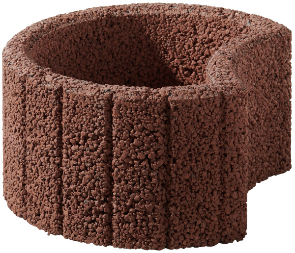 Pflanzring Dorill groß 25cm braun haufwerksporig