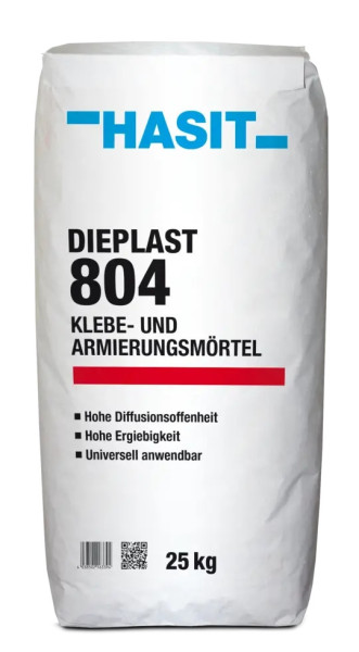 Hasit Dieplast 804 grau 25kg Klebe- und Armierungsmörtel