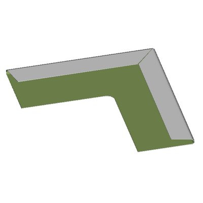 Kimmel JS-14 Außenecke f. Wandwinkel MI-22 weiß ähnl. RAL 9010