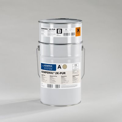 KEMPEROL® 2K-PUR anthracite 12.5kg container (comp. A 10kg + B 2.5kg)