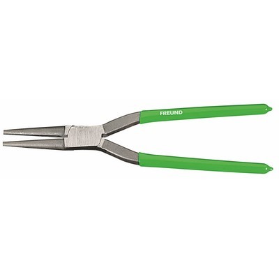 Freund round nose pliers 240mm commercial inserted
