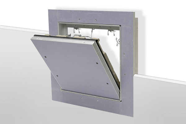 Knauf F-TEC F30 Alu-Revisionsklappen 400x400mm Schachtwand