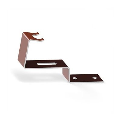FOS Firstklammer ALU 470/029 braun f. Erlus Firstziegel Nr.2 / Creaton PP