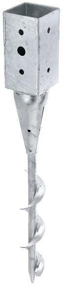 Einschraubbodenhülse vz 71x71x150x650mm