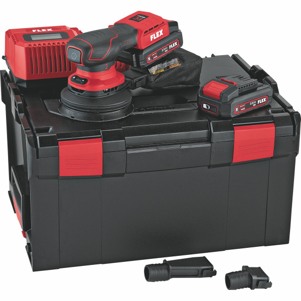 FLEX Akku-Exzenterschleifer 18 V ORE 2-125 18-EC/2.5 Set - 532083