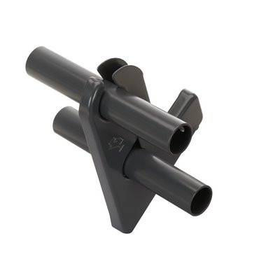 LEH Rohrhalter "Click17" für 2 Rohre 1" vz