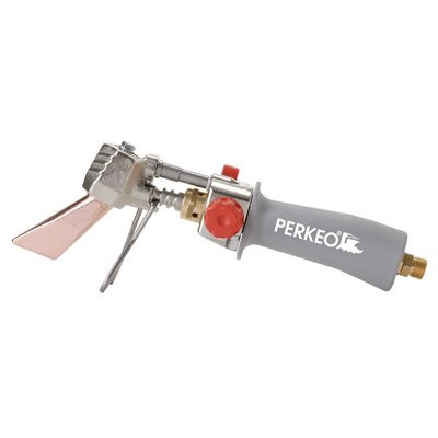 Perkeo Propan-Butan Piezo Weichlötkolben m. 235 g-Cu.St. Anschl. G 3/8""LH