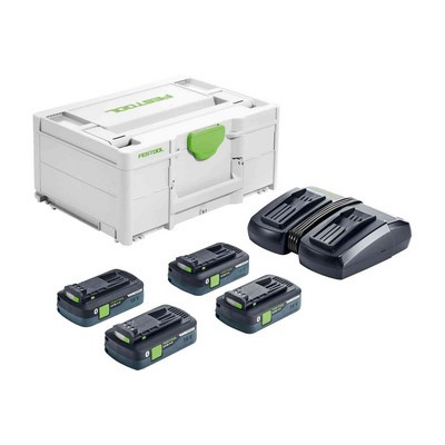 Festool Energie-Set SYS 18V 4x4.0/TCL 6 DUO
