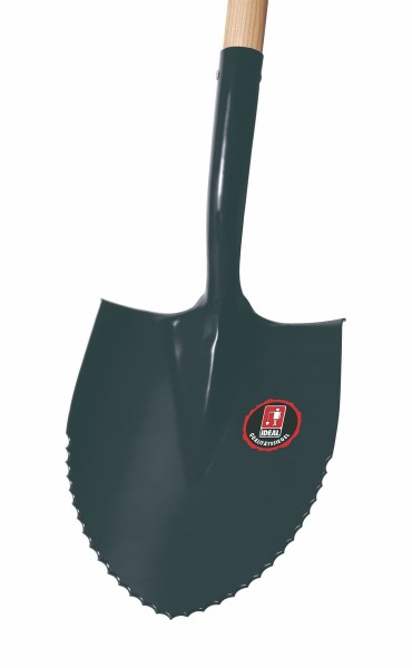 Ideal Spatenschaufel klein m. Wellenschliff Gr. 1 Stiel 120cm