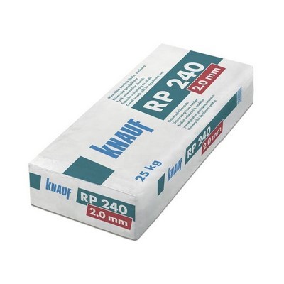 Knauf RP 240 2.0mm weiß 25kg Mineralischer Rillenputz