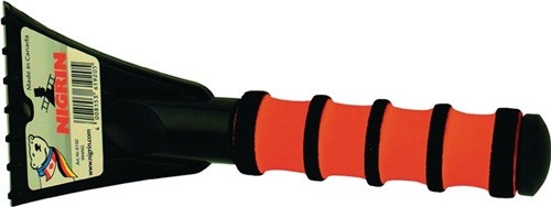 Skrobaczka do lodu NIGRIN z miękkim uchwytem (25 cm) z krawędzią do skrobania lodu 100 mm