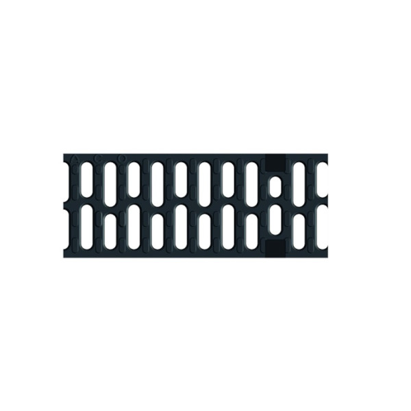 ACO Compositrost schwarz Kl.C 0.5m Drainlock Microgrip