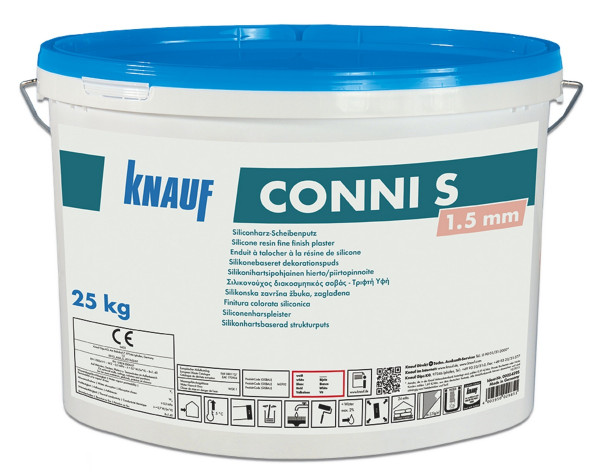 Knauf Conni S 1.5mm weiss 25kg Siliconharz-Strukturputz