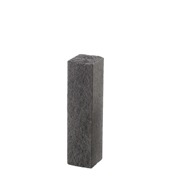 Palisade Via Leano 15x14x60cm anthrazit. gebrochen. gebrochen