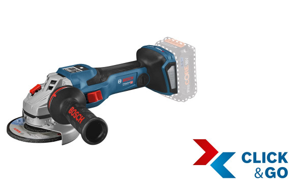 Bosch Akku-Winkelschleifer GWS 18V-15 SC 125mm solo in L-BOXX