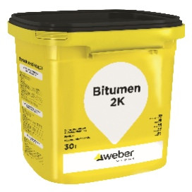 SGW weber.Bitumen 2K Dickbeschichtung Kunststoffgebinde 30 L