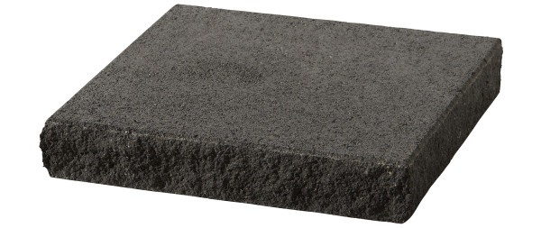 Pfeilerabdeckpl. Vermont 47.2x47.2x8cm basananthrazit. gebr.. kugelgest.