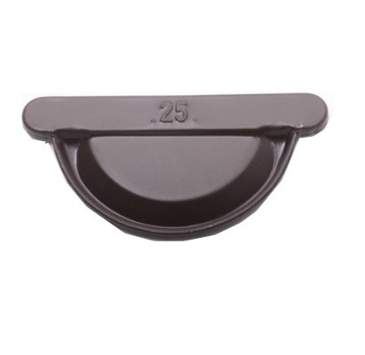 Grömo vz coated gutter bottom universal 250 large bead Testa di Moro robust