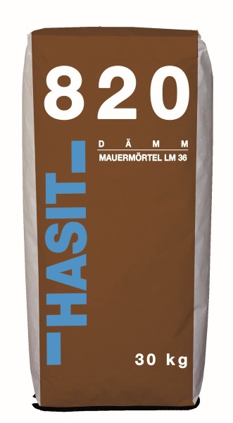 Hasit 820 Wärmedämm-Mauermörtel LM 36 0-4mm (ca. 31l)